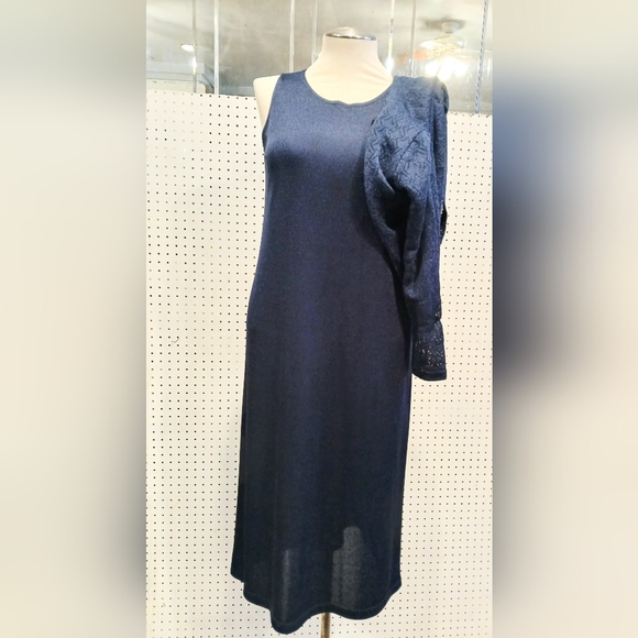 Lane Bryant Navy Blue Dress Set - Picture 7 of 11